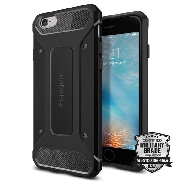 Spigen iPhone 6s (4.7") Rugged Armor Case - Black image