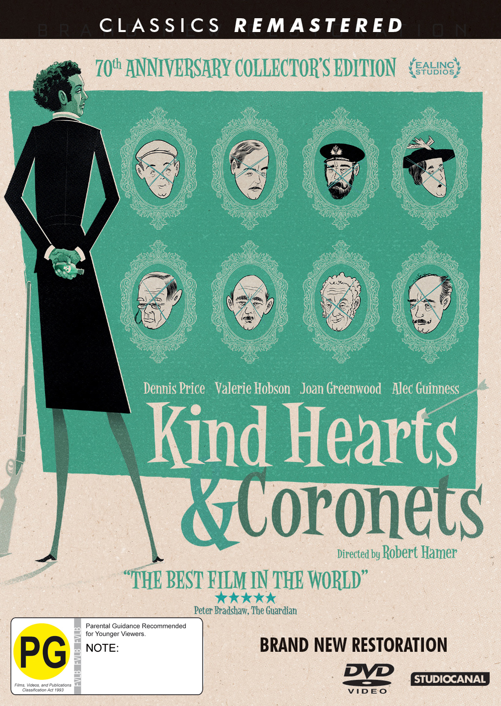 Kind Hearts And Coronets on DVD image