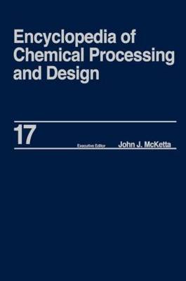 Encyclopedia of Chemical Processing and Design by John J McKetta image