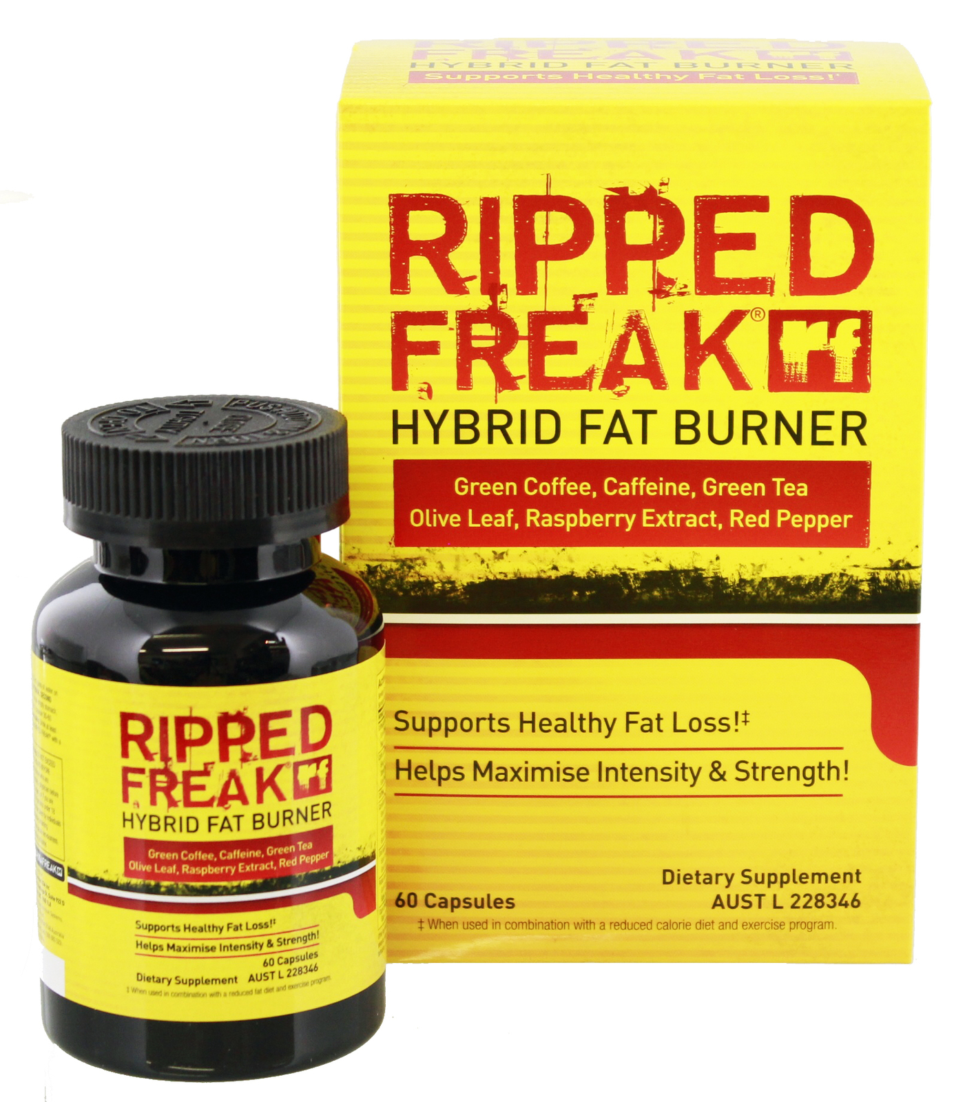 Ripped Freak Hybrid Supplement Fat Burner image