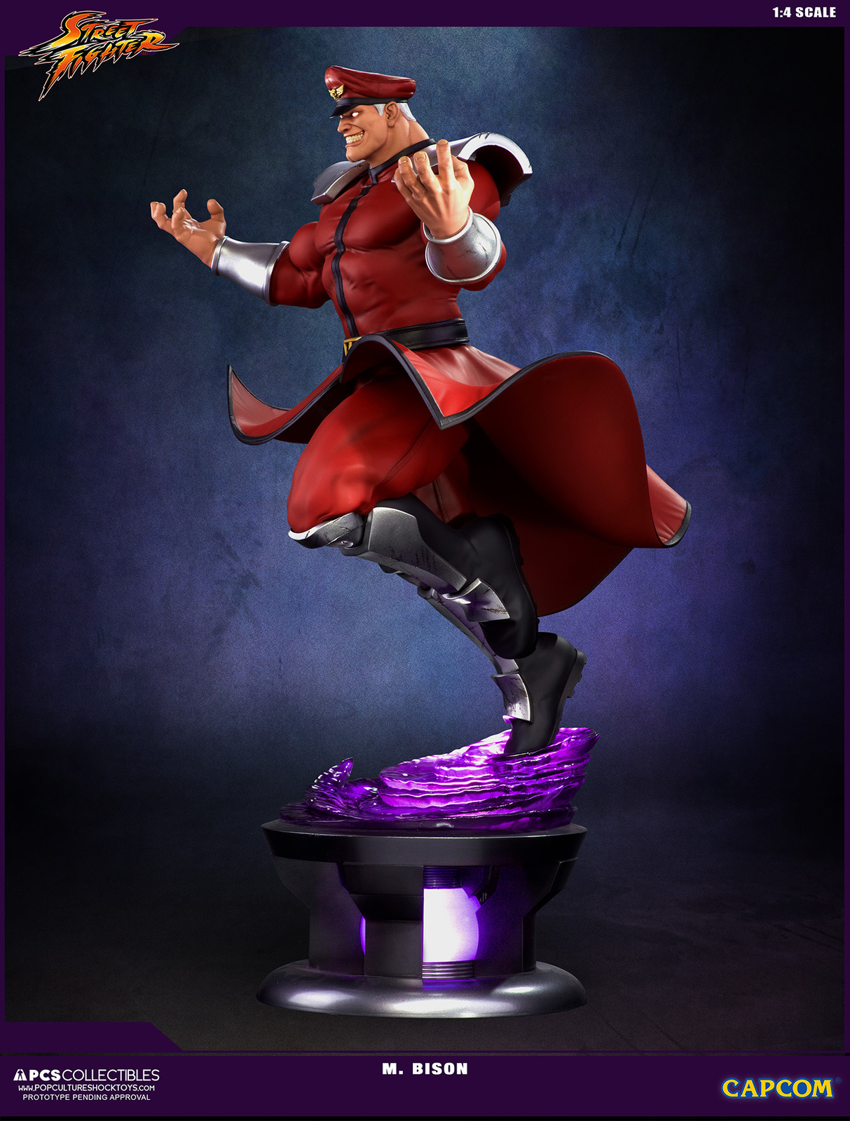 Streetfighter V - M Bison 1:4 Scale Statue image