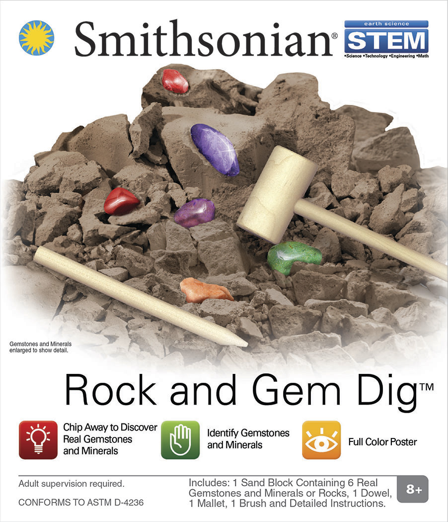 Smithsonian: Micro Science kits - Rock & Gem Dig Kit image