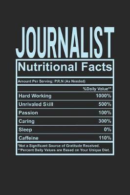 Journalist Nutritional Facts by Dennex Publishing