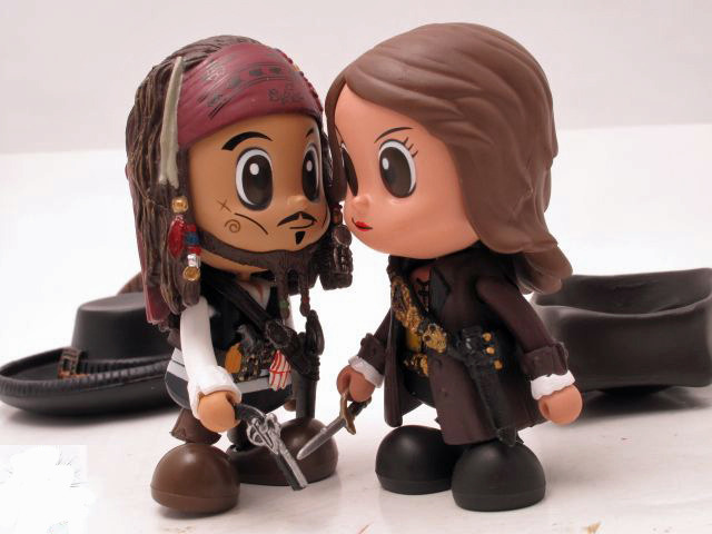 Pirates of the Caribbean 4 Cosbaby 3" Vinyl - SET 6 image