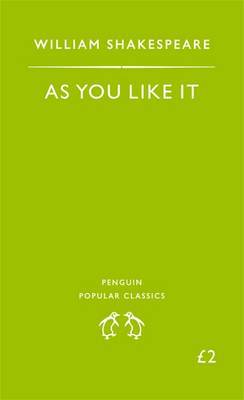 As You Like it on Paperback by William Shakespeare