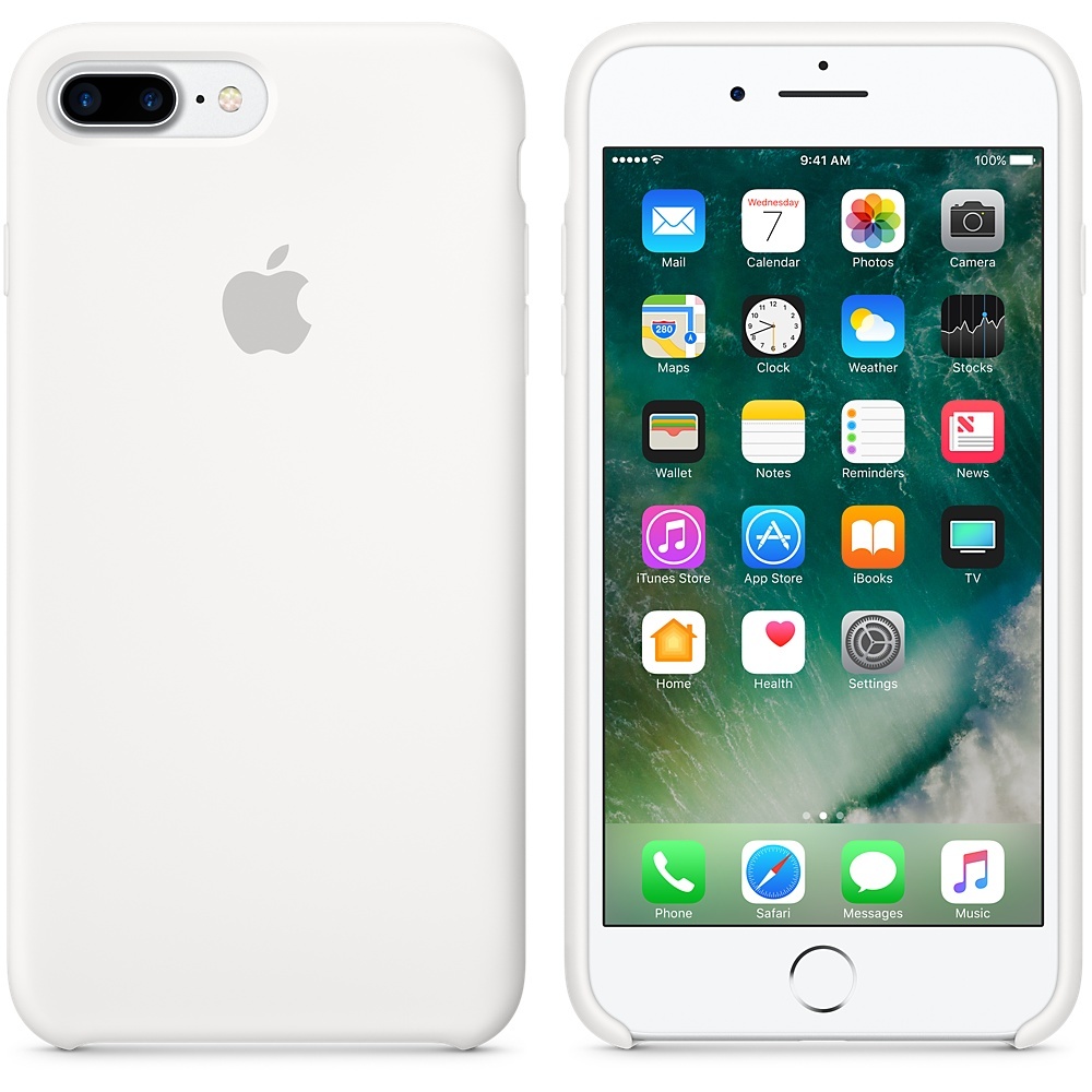Apple iPhone 7 Plus Silicone Case White at Mighty Ape NZ