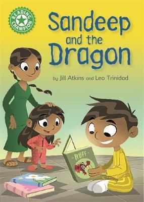 Reading Champion: Sandeep and the Dragon on Hardback by Jill Atkins