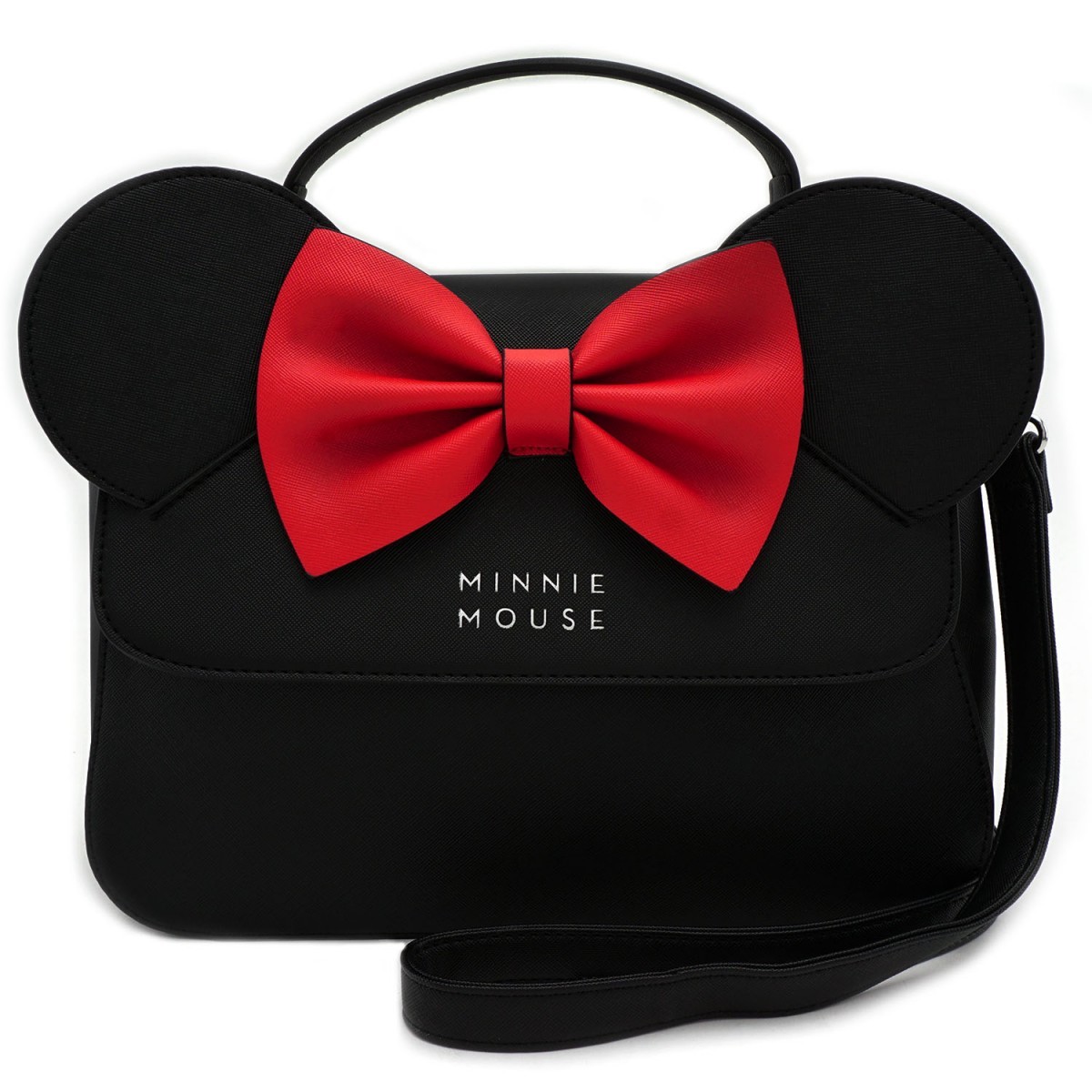 Loungefly: Disney Minnie Mouse - Black Bow Crossbody Bag