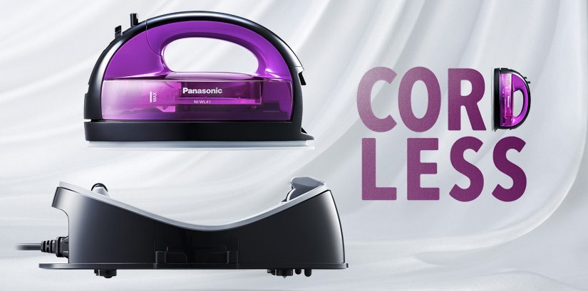 Panasonic: Cordless Iron - Purple/Black image