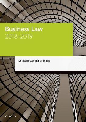 Business Law 2018-2019 by J. Scott Slorach image