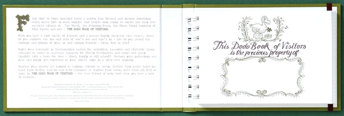 The Dodo Book of Visitors by Rebecca Jay image