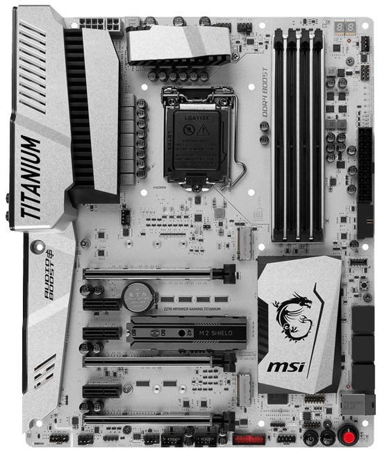 MSI Z270 MPOWER Gaming Titanium Motherboard image