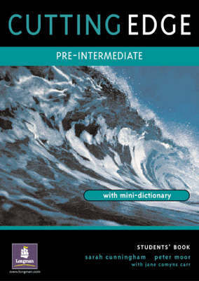 Cutting Edge Pre-Intermediate Students Book by Sarah Cunningham image