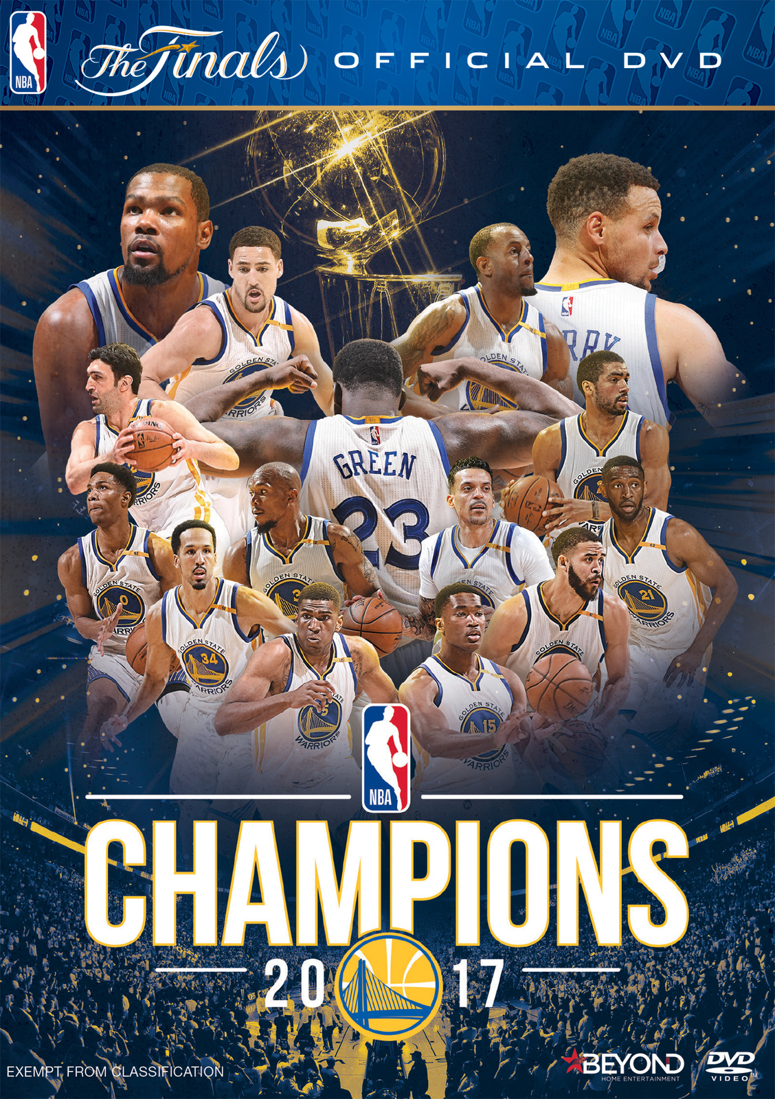 NBA Champions 2017 on DVD image