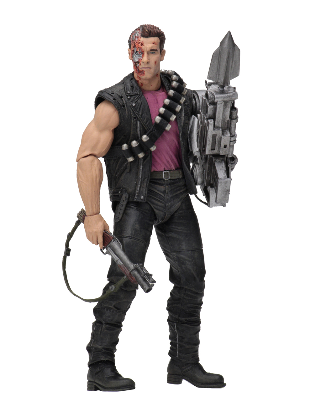 Terminator: Power Arm T-800- 7" Kenner Tribute Action Figure