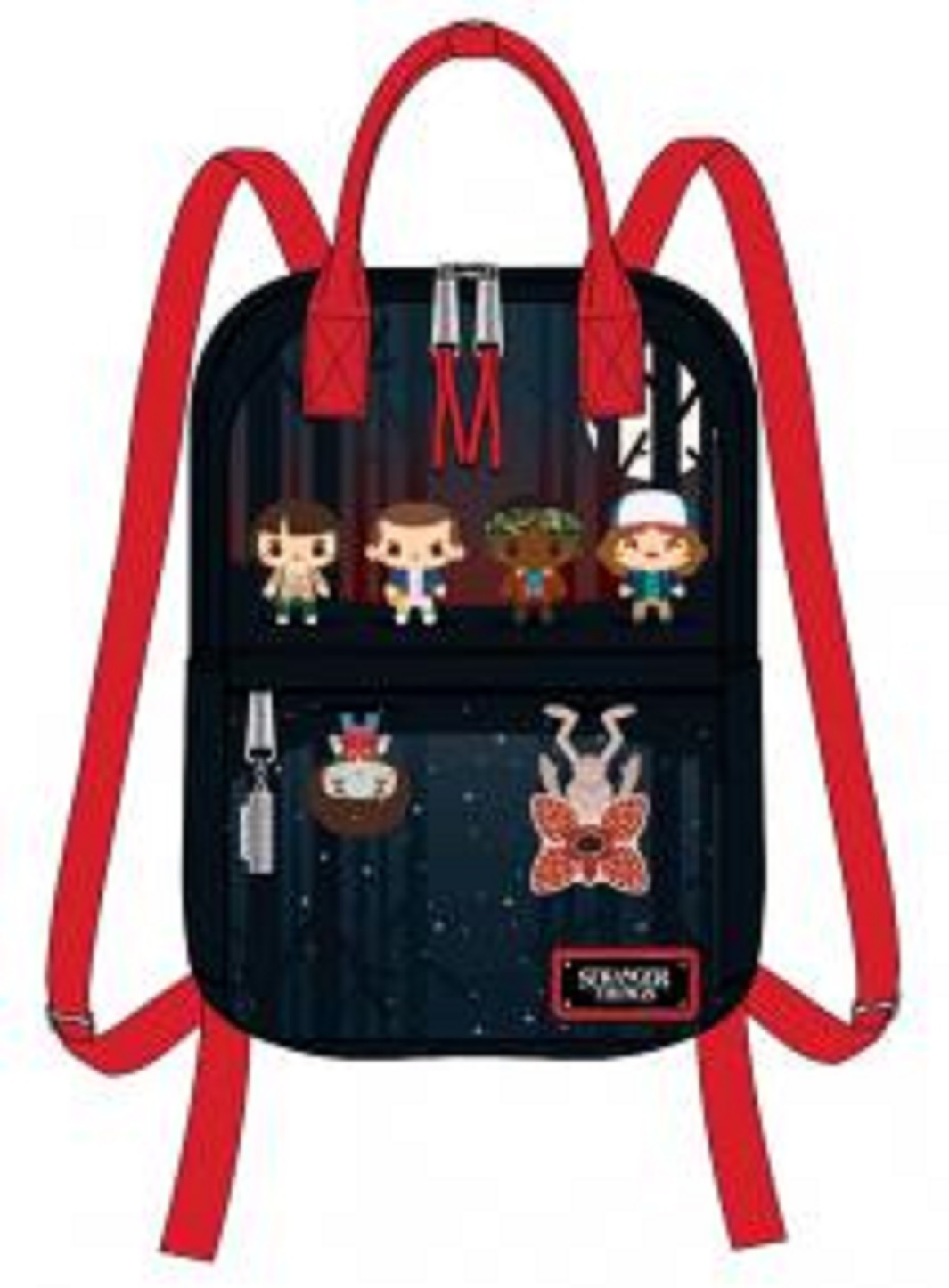 Loungefly: Stranger Things - Upside Down Chibi Mini Backpack image