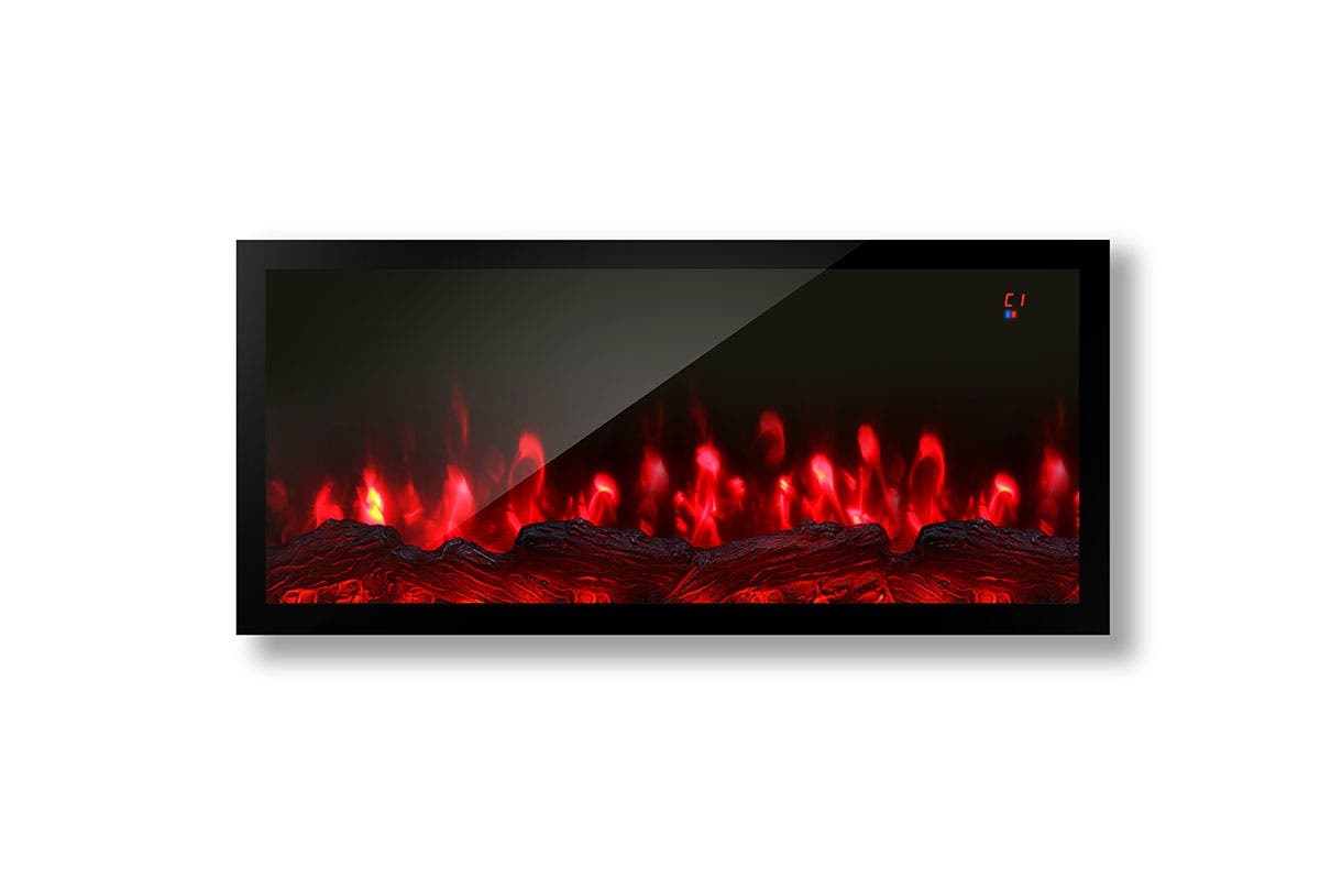 Buy Kogan SmarterHome 1800W MultiColour Flame Effect Slimline Heater