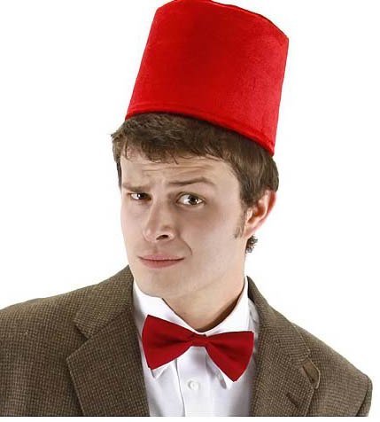 Doctor Who 11th Doctor Fez and Bow Tie Set