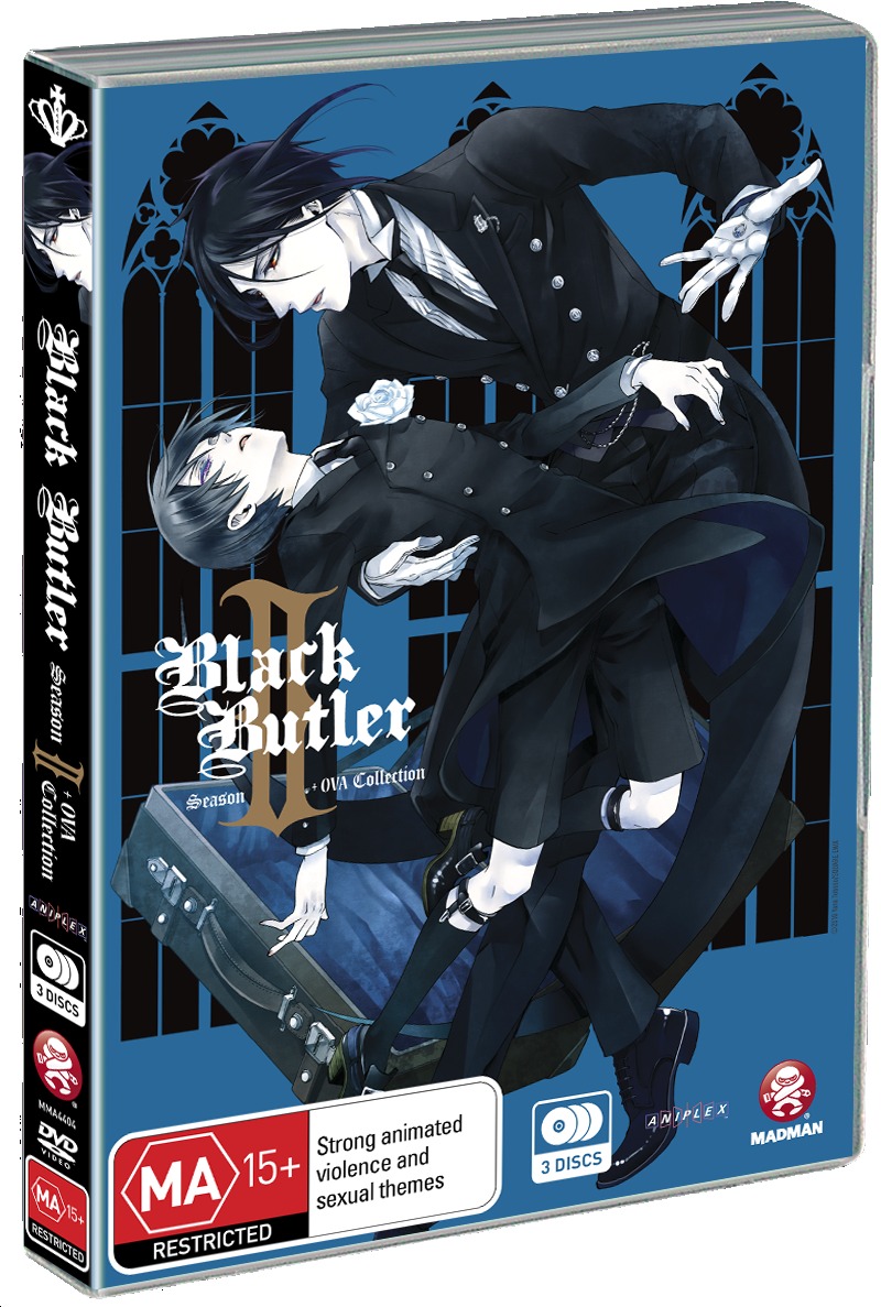 Black Butler II (Kuroshitsuji II) Season 2 + Ova Collection on DVD