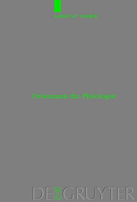 Deissmann the Philologist by Albrecht Gerber image