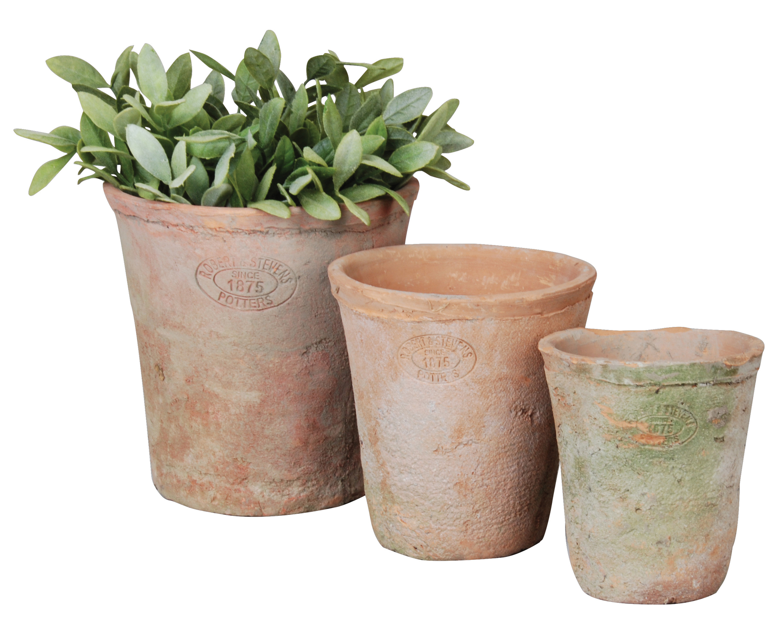 Round Planter Pots Set of 3 at Mighty Ape Australia