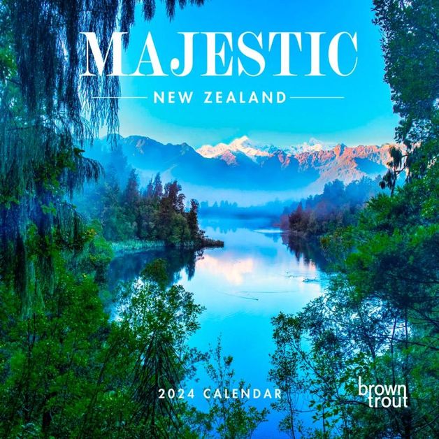 Buy Majestic New Zealand 2024 Square Wall Calendar at Mighty Ape NZ