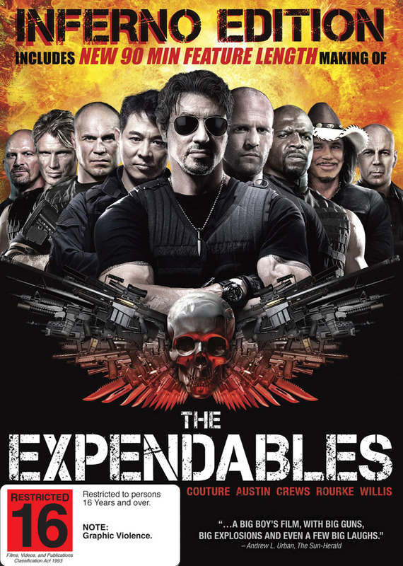 The Expendables Inferno Edition DVD Buy Now at Mighty Ape NZ The Expendables Inferno Edition DVD Buy Now at Mighty Ape NZ
