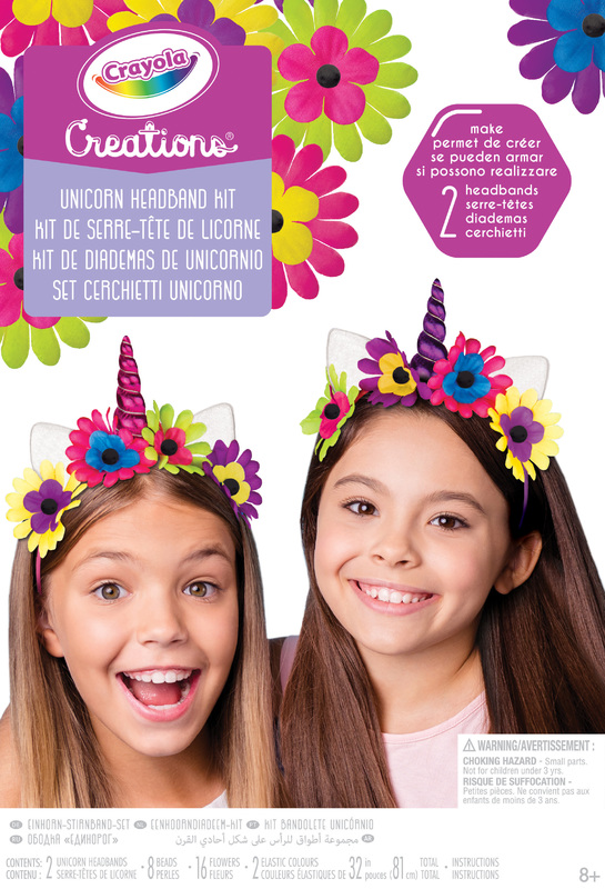 Buy Crayola: Creations - Unicorn Headband Kit at Mighty Ape Australia