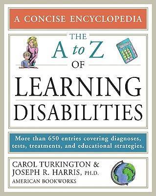 The A to Z of Learning Disabilities by Carol Turkington image