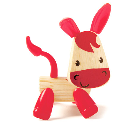 Hape: Mini-mal Bamboo Animal - Assorted image