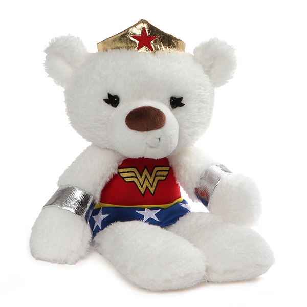 Gund Fuzzy Bear Wonderwoman image