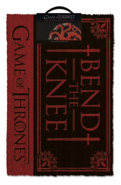 Game Of Thrones - Bend The Knee Door Mat