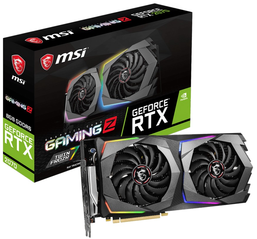 MSI GeForce RTX 2070 Gaming Z 8GB GPU image