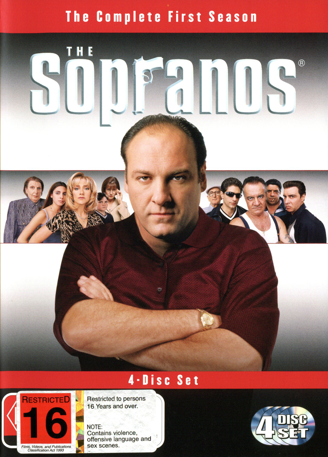 The Sopranos - Season 1 (4 Disc Box Set) on DVD image