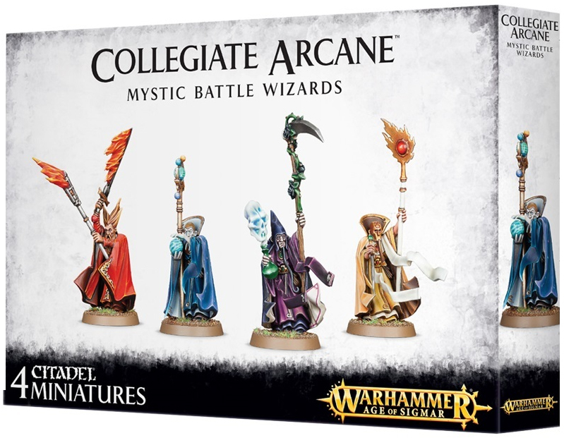 Warhammer Age of Sigmar: Collegiate Arcane Mystic Battle Wizards image