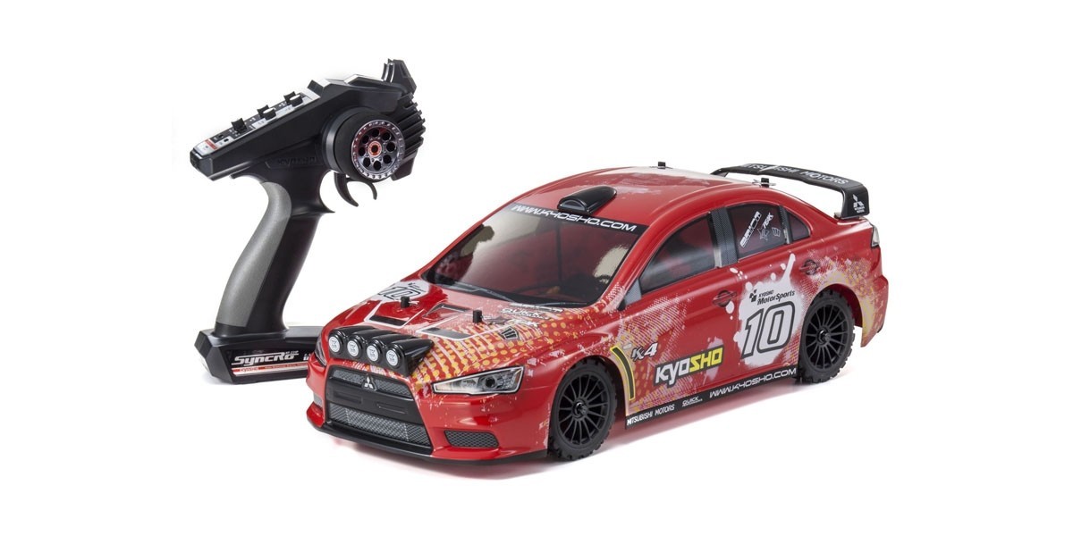 Kyosho 1/10 EP RS 4WD Fazer VE-X Mitsubishi Lancer Evolution X image