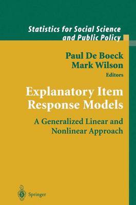 Explanatory Item Response Models image