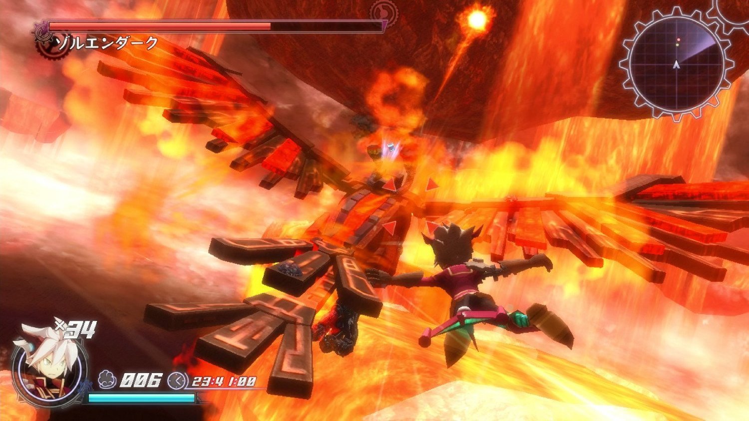 Rodea: The Sky Soldier on 3DS