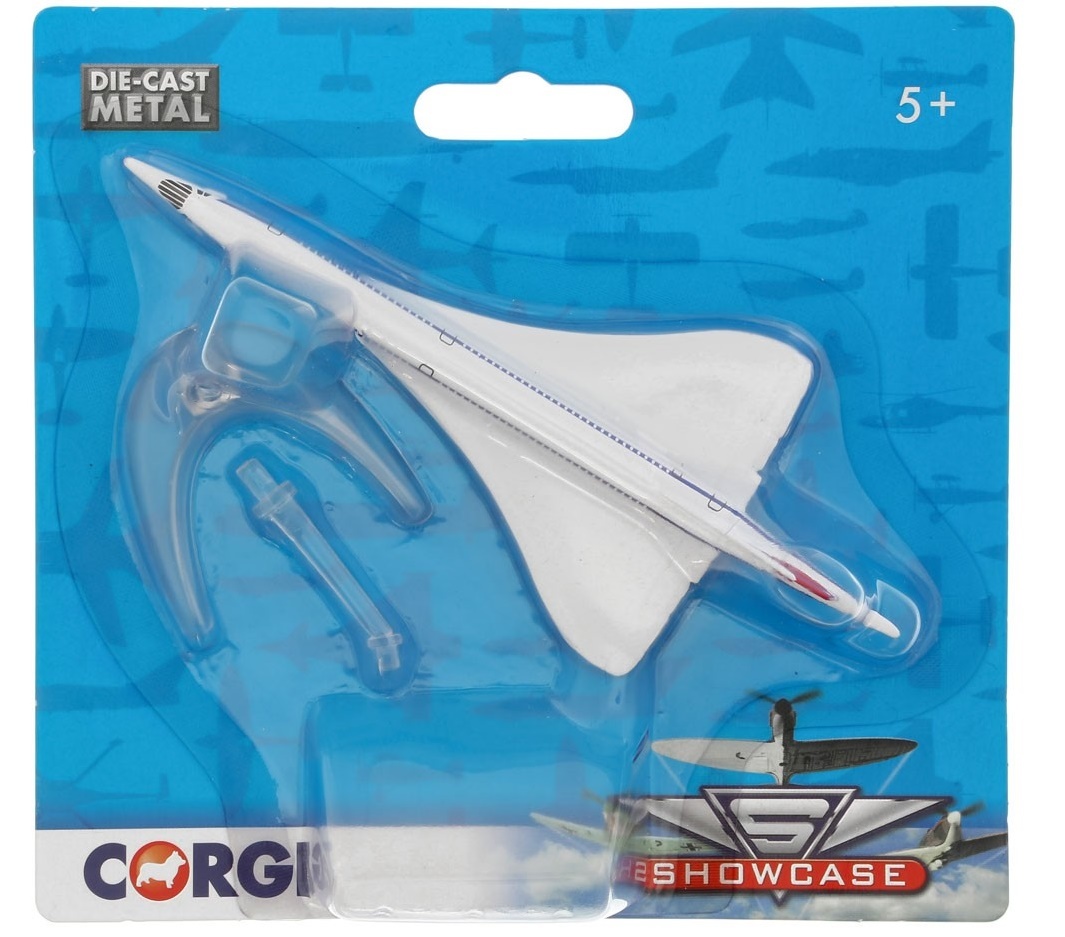 Concorde Last BA Tail - Diecast Model image