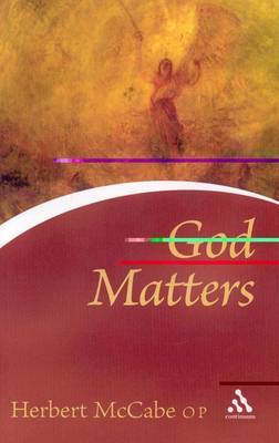 God Matters on Paperback by Herbert McCabe