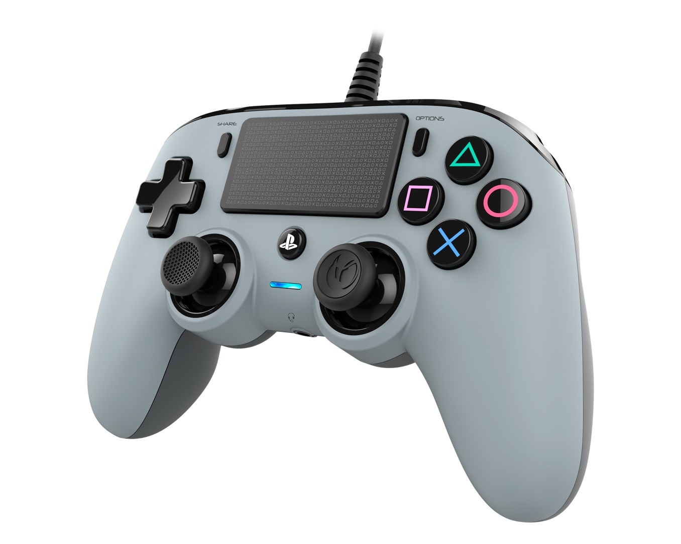 Nacon PS4 Wired Gaming Controller - Grey for PS4 image