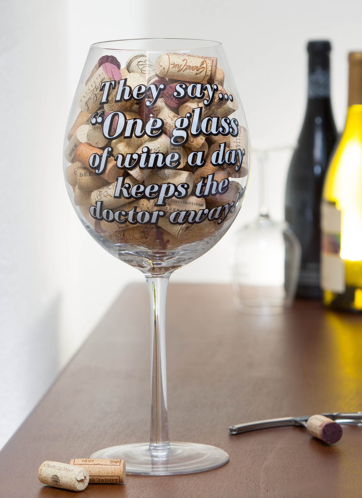 The World's Largest Wine Glass at Mighty Ape NZ