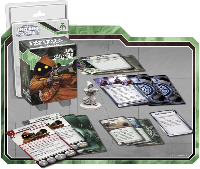 Star Wars: Imperial Assault - Jawa Scavenger Villain Pack image