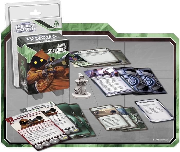 Star Wars: Imperial Assault - Jawa Scavenger Villain Pack