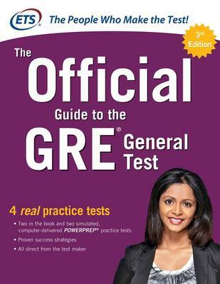 The Official Guide to the GRE General Test, Third Edition by Educational Testing Service image