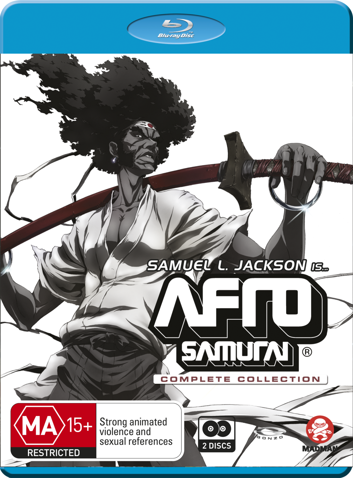 Afro Samurai Complete Collection on Blu-ray