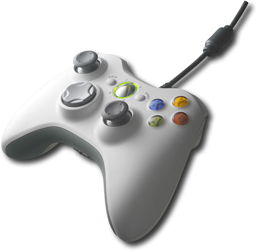 Xbox 360 Wired Controller White (PC Compatible)