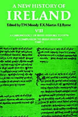 A A New History of Ireland: Volume 8 image