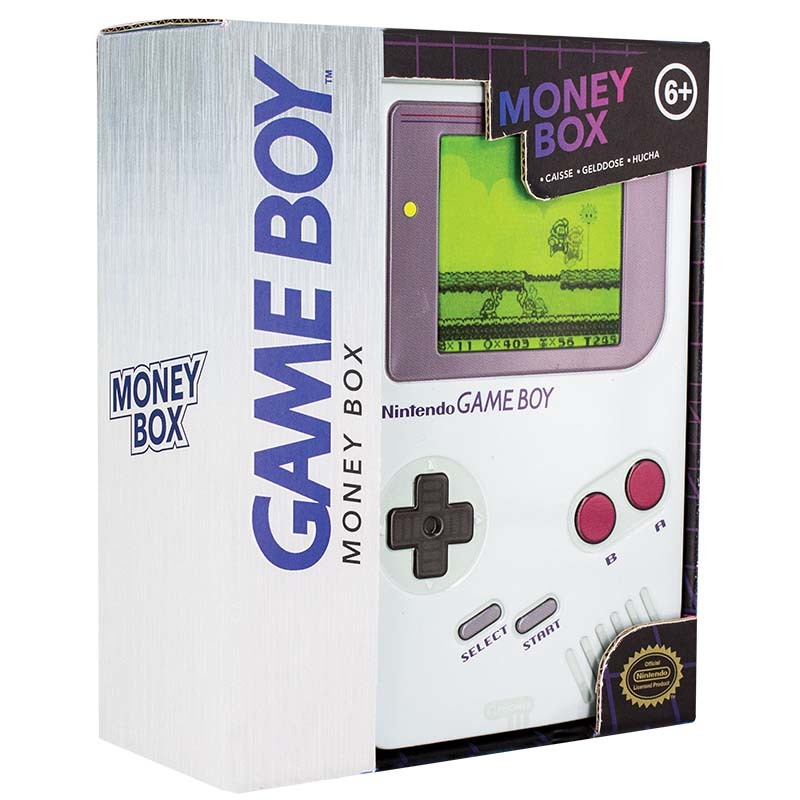 Game Boy Tin Money Box