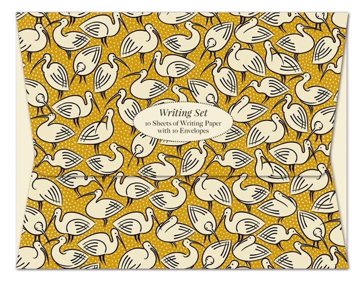 Museums and Galleries: Ibis Yellow - Writing Set image